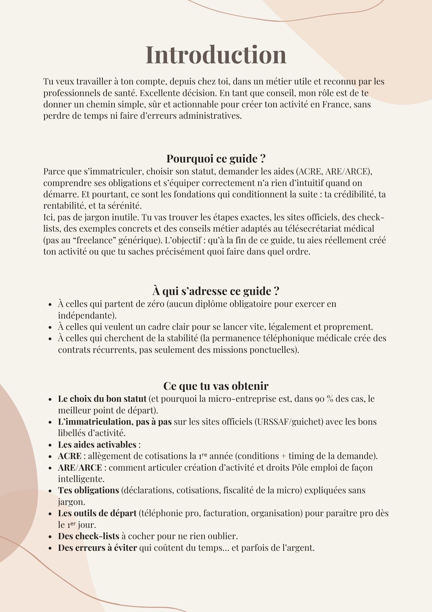 Créer ta micro-entreprise en télésecrétariat médical – ÉTAPE 1 (Création administrative)