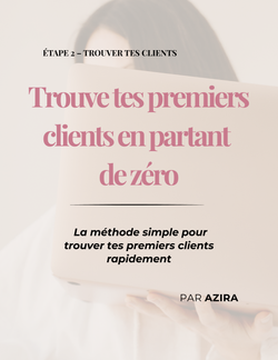 Guide trouver ses premiers clients en télésecrétariat médical — ÉTAPE 2 par AZIRA