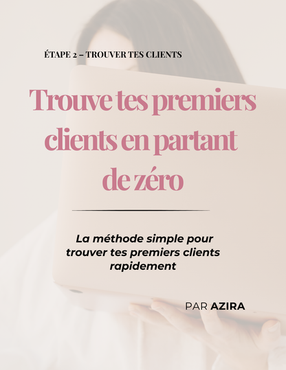 Guide trouver ses premiers clients en télésecrétariat médical — ÉTAPE 2 par AZIRA